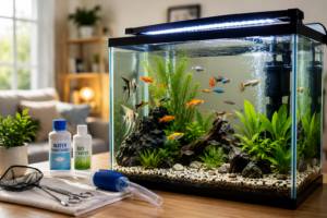 how to keep fish alive in aquarium at home
